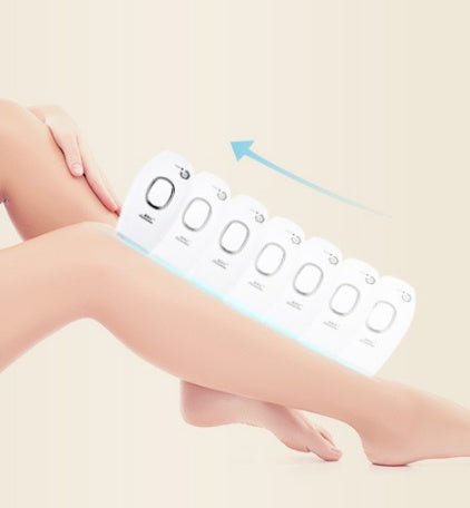 JMT-807178 Whole Body Laser Hair Removal Instrument with 300,000 Pulses - Pearl White, Versatile Use for Legs and Body