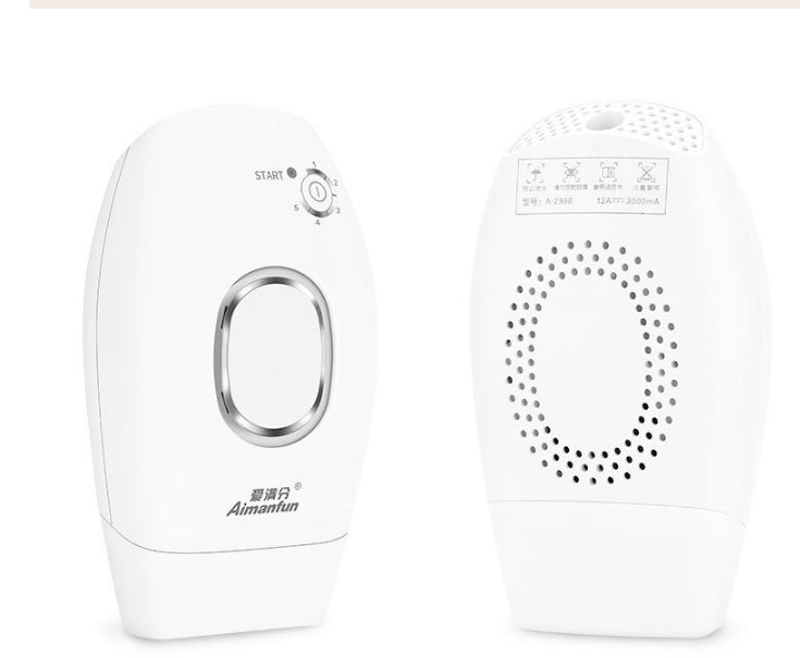 JMT-807178 Whole Body Laser Hair Removal Instrument with 300,000 Pulses - Pearl White, Versatile Use for Legs and Body