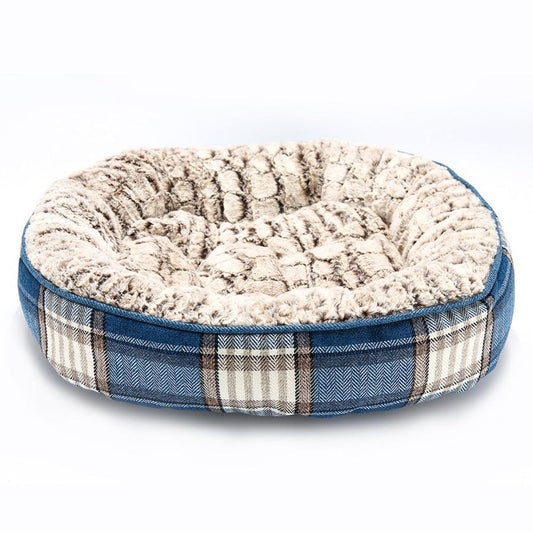 JMT-807242 Warm Cotton and Linen Doghouse Bed – Breathable Pet Nest for Small, Medium, and Large Dogs and Cats