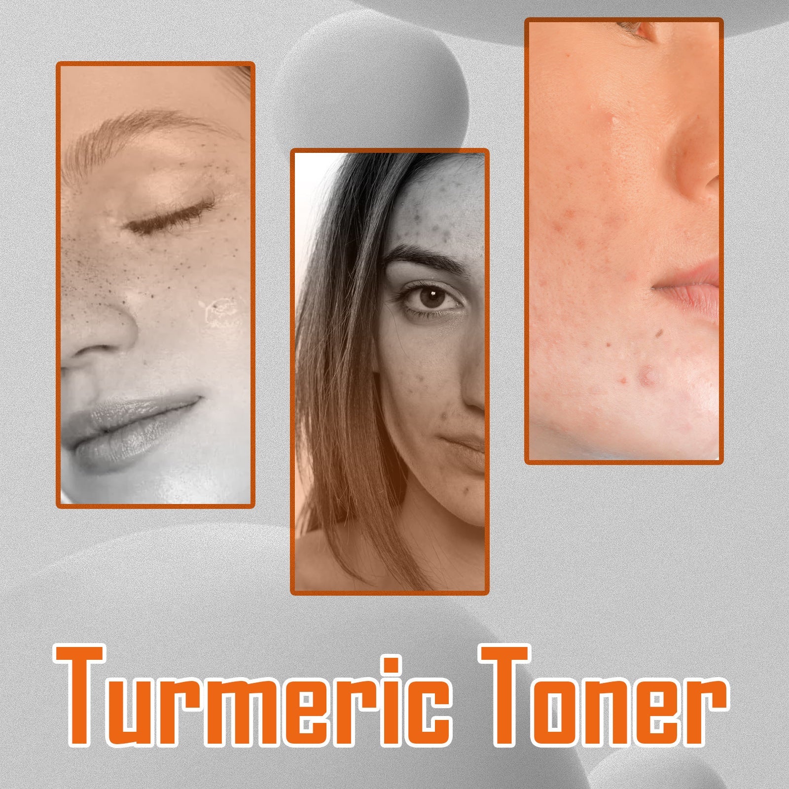 JMT-807370 Turmeric Moisturizing Facial Skin Lotion with Collagen & Aloe Extract, 100ml