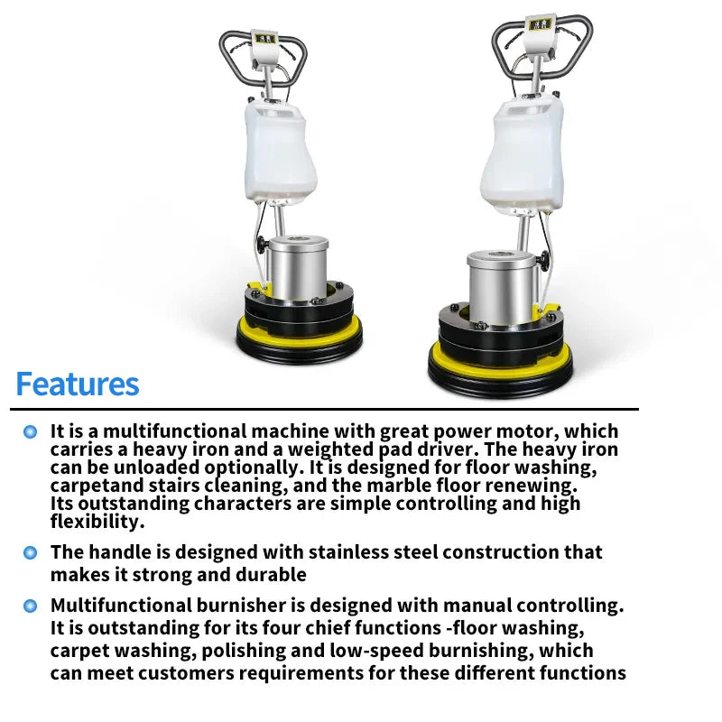 JMT-807562 Marble Floor Polishing and Cleaning Machine with Waxing Equipment