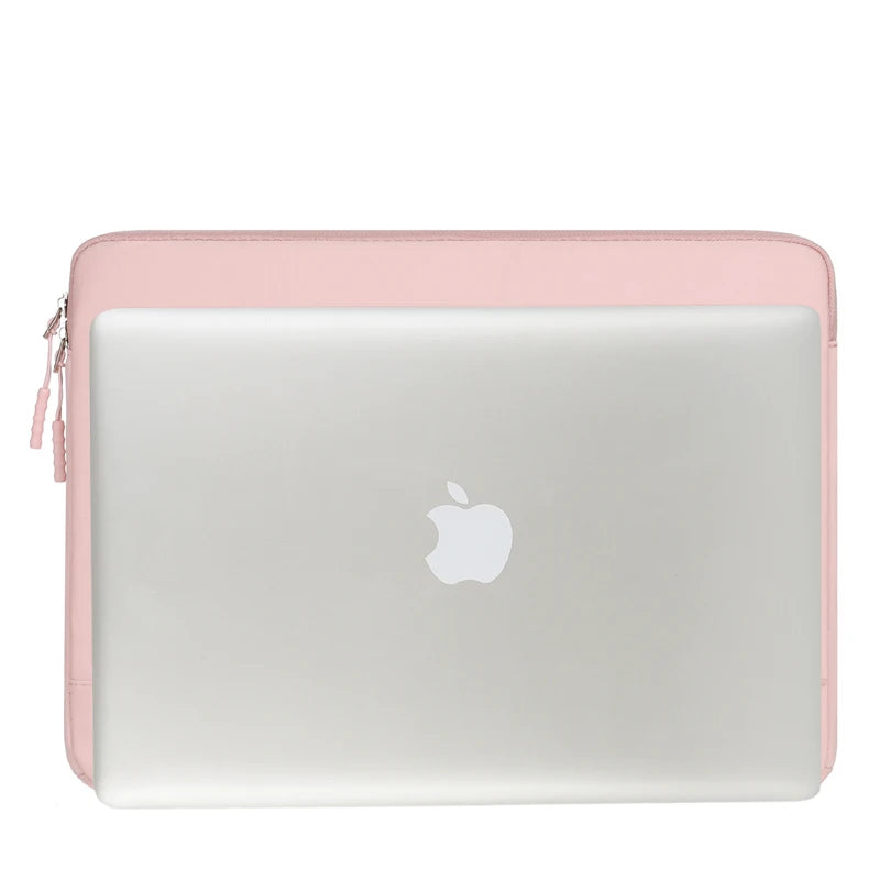 JMT-807754 Custom Soft Laptop Sleeve Cover for MacBook and Mac Pro - Black Briefcase Style