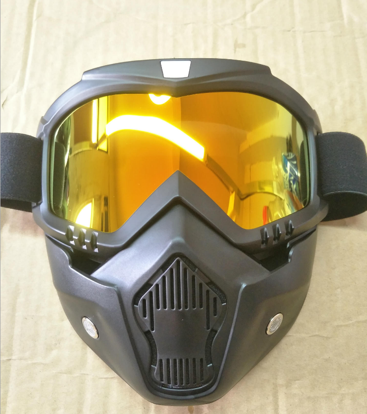JMT-808010 Tactical Goggles for Motorcycle Helmets - Durable Outdoor Protection for Biking and Riding