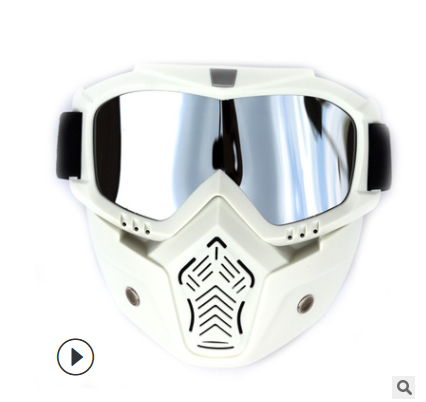 JMT-808010 Tactical Goggles for Motorcycle Helmets - Durable Outdoor Protection for Biking and Riding