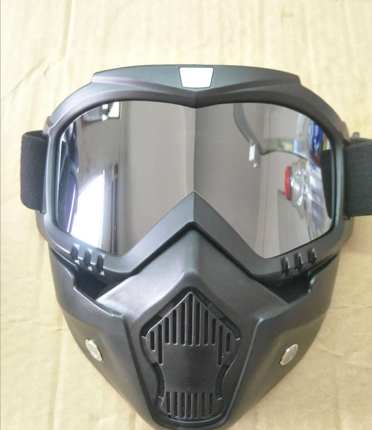 JMT-808010 Tactical Goggles for Motorcycle Helmets - Durable Outdoor Protection for Biking and Riding