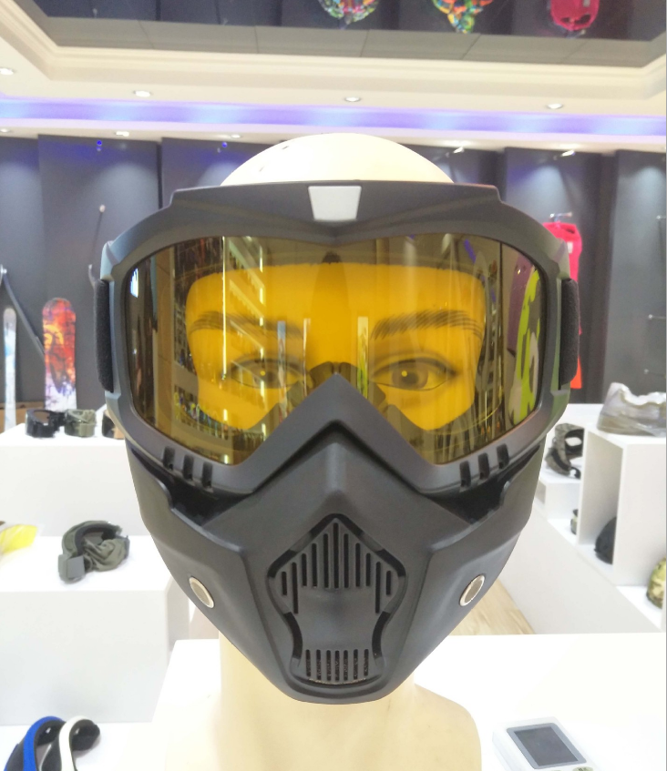 JMT-808010 Tactical Goggles for Motorcycle Helmets - Durable Outdoor Protection for Biking and Riding