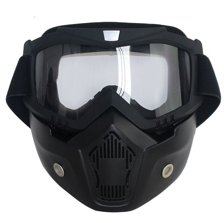JMT-808010 Tactical Goggles for Motorcycle Helmets - Durable Outdoor Protection for Biking and Riding