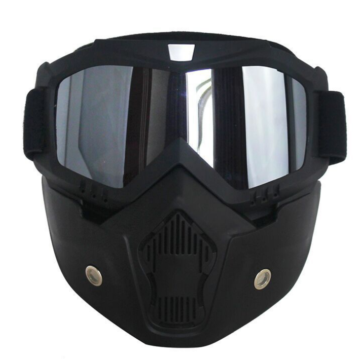 JMT-808010 Tactical Goggles for Motorcycle Helmets - Durable Outdoor Protection for Biking and Riding