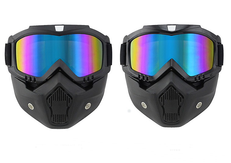 JMT-808010 Tactical Goggles for Motorcycle Helmets - Durable Outdoor Protection for Biking and Riding