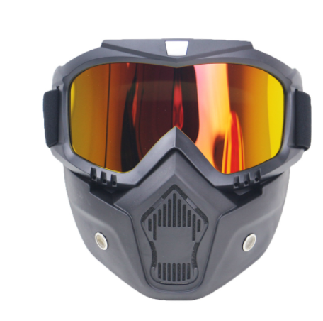 JMT-808010 Tactical Goggles for Motorcycle Helmets - Durable Outdoor Protection for Biking and Riding