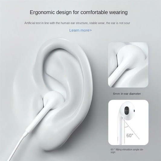 JMT-808074 Lightning In-Ear Headphones with Built-in Remote for iPhone Models Including 14, 13, 12, 11, 8 Plus, XS, 7, Wired Earbuds for Direct Listening