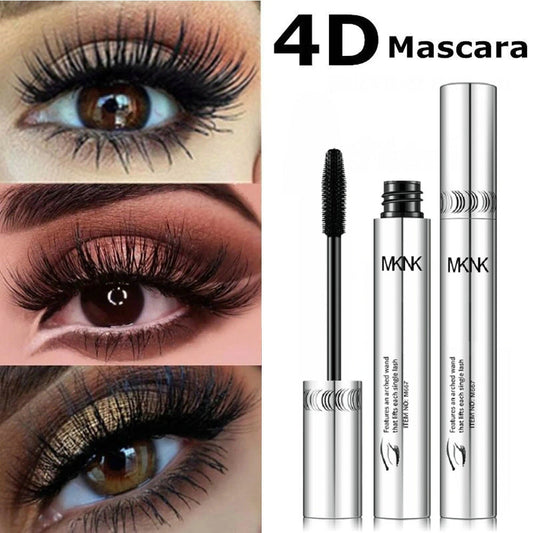 JMT-808202 4D Silk Fiber Mascara - Extra Length & Volume for Stunning Lashes, Black