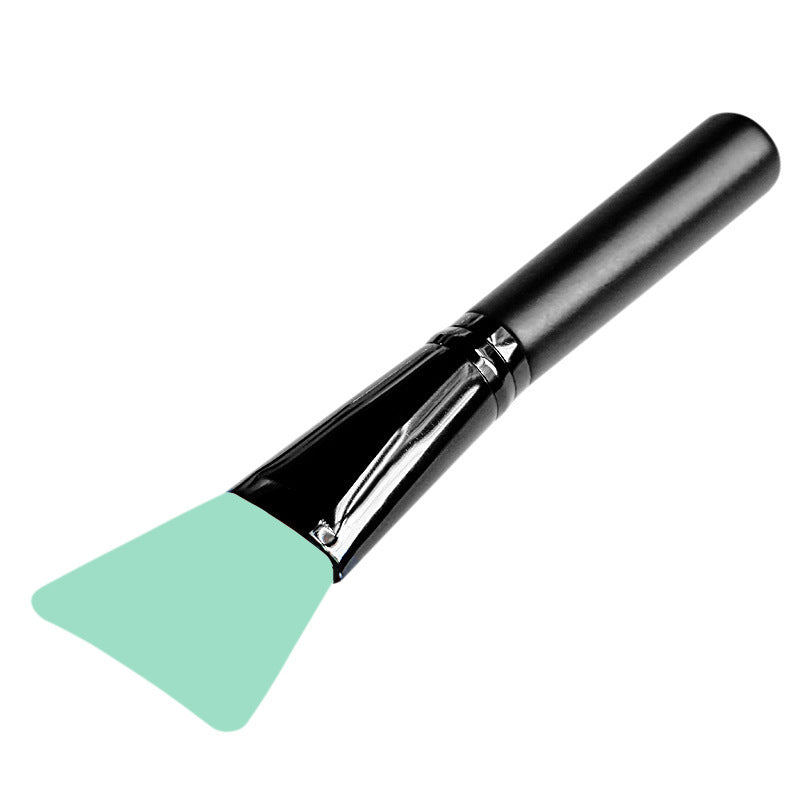JMT-808330 Silicone Makeup Brush Tool with Long Wooden Handle - 14cm Adjusting Film Stick