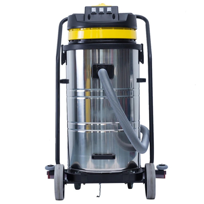 JMT-808394 Heavy-Duty 80L Wet and Dry Vacuum Cleaner with Silent Motor and Back Floor Squeegee