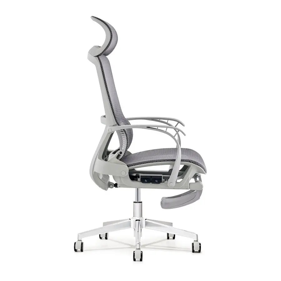 JMT-808522 High Back Mesh Office Chair with Ergonomic Design, Adjustable Headrest and Footrest, Big and Tall Support