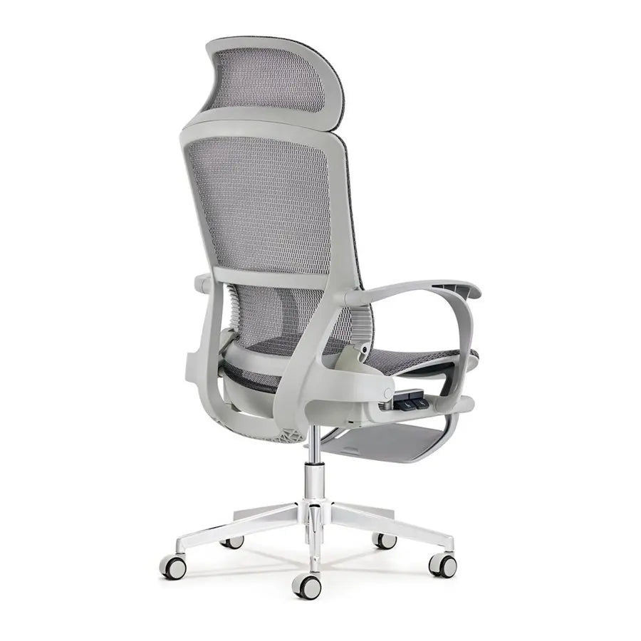 JMT-808522 High Back Mesh Office Chair with Ergonomic Design, Adjustable Headrest and Footrest, Big and Tall Support