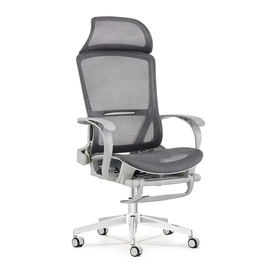 JMT-808522 High Back Mesh Office Chair with Ergonomic Design, Adjustable Headrest and Footrest, Big and Tall Support