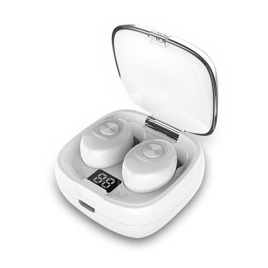 JMT-808586 Mini Wireless Bluetooth Earbuds, Waterproof Sport Headphones with Stereo Sound, Long Battery Life and Efficient Charging