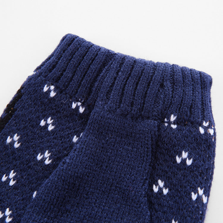 JMT-808714 Fashion Printed Dog Sweater for All Sizes – Cozy Polyester Material to Keep Pets Warm