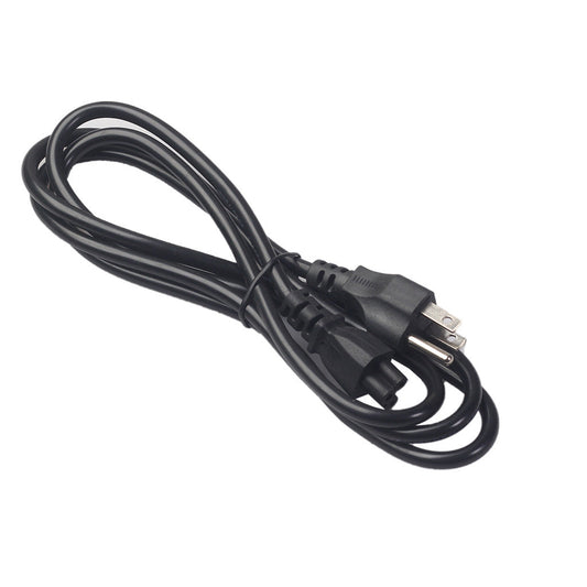 JMT-808906 Power Cable 1.2m, 1.5m, 1.8m, 3-Prong IEC C5, Black, 10A Max, Copper Connection Line
