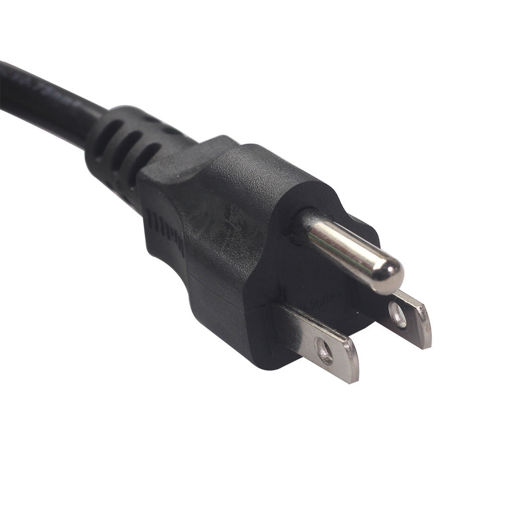 JMT-808906 Power Cable 1.2m, 1.5m, 1.8m, 3-Prong IEC C5, Black, 10A Max, Copper Connection Line