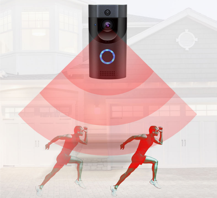 JMT-808906 Smart Wi-Fi Video Doorbell with Mobile Remote Intercom Functionality