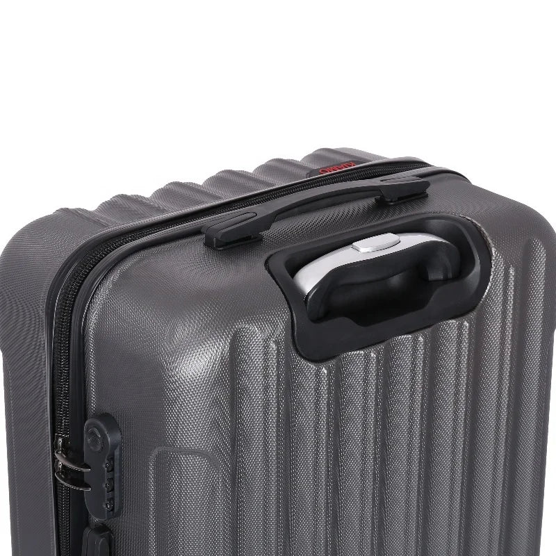 JMT-808970 Durable ABS Hard Shell Spinner Carry-On Trolley Suitcase for Travel