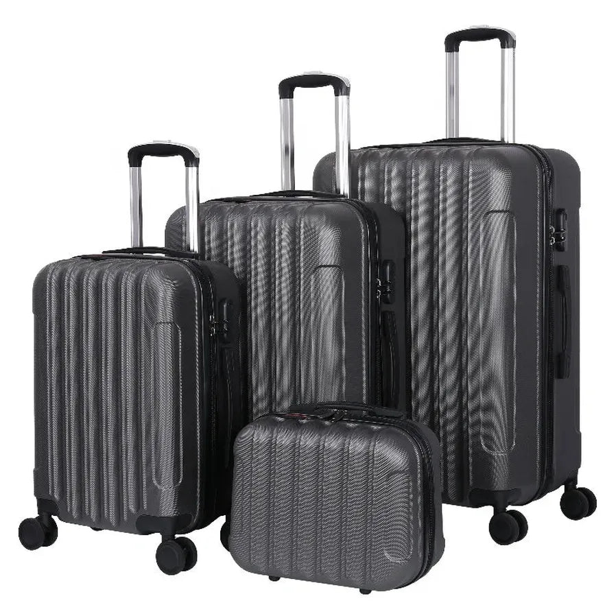 JMT-808970 Durable ABS Hard Shell Spinner Carry-On Trolley Suitcase for Travel