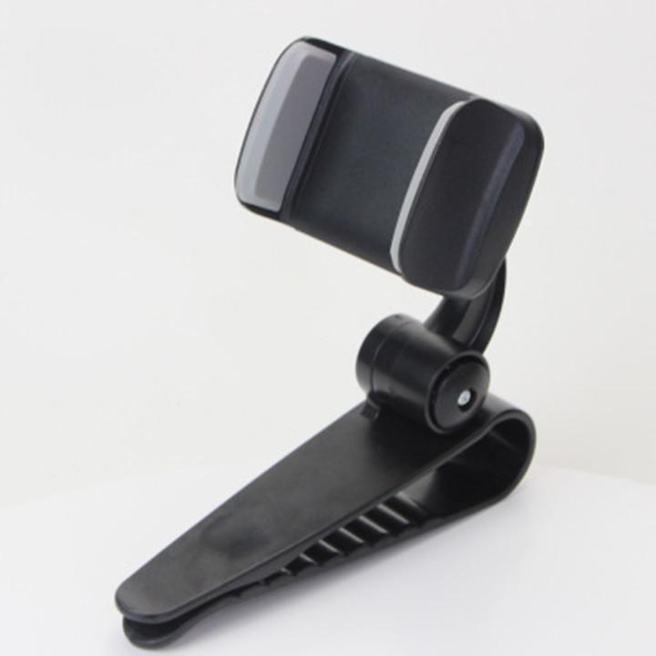 JMT-809098 Car Sun Visor Phone Mount for Universal Mobile Devices - Adjustable Clip for 35-90mm Widths, High Stability and Safe Viewing