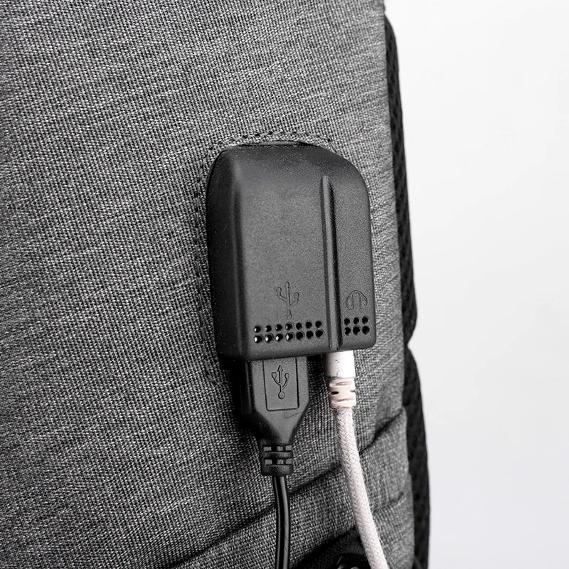 JMT-809418 Waterproof Laptop Backpack with Multiple Compartments for Daily Office and Outdoor Use