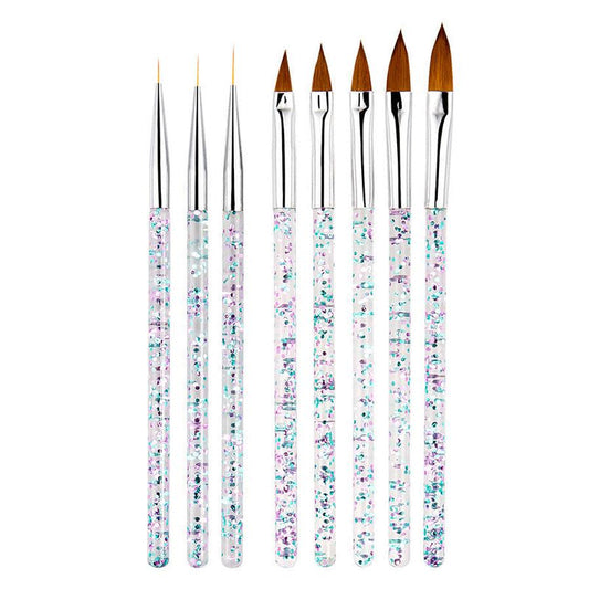 JMT-809546 Double-Headed Drill Pen Set with Pull Line and Silicone Tips – Complete Nail Tool Kit