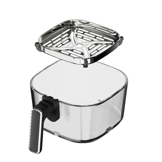 JMT-809994 4L Stainless Steel Electric Air Fryer with Multi-Function Cooking Capabilities