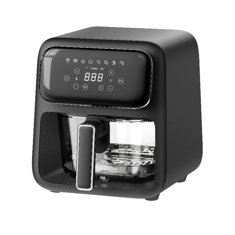 JMT-809994 4L Stainless Steel Electric Air Fryer with Multi-Function Cooking Capabilities