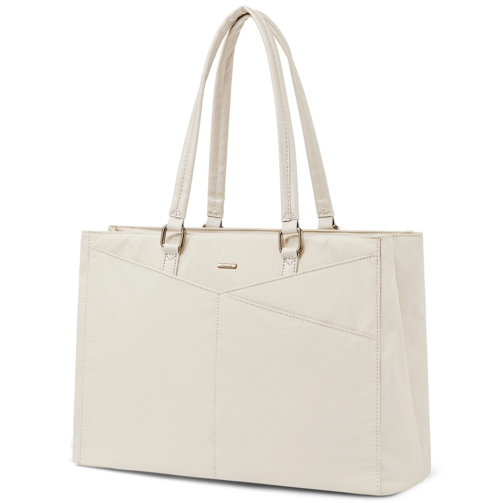 JMT-810058 Large Capacity Nylon Tote Bag for Work, Travel, and Office Use - 17in Computer Shoulder Briefcase
