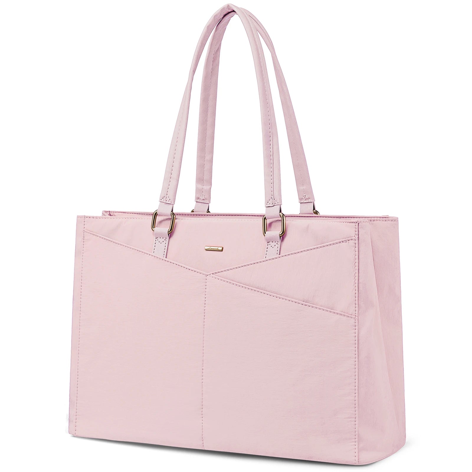 JMT-810058 Large Capacity Nylon Tote Bag for Work, Travel, and Office Use - 17in Computer Shoulder Briefcase