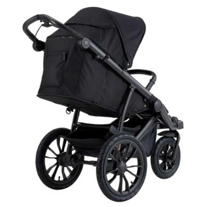 JMT-810378 Brightbebe Jogging Stroller with Dual Suspension and Air-Filled Tires for Smooth Rides
