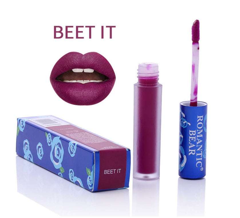 JMT-810506 Waterproof Matte Lipstick in Romantic Shades