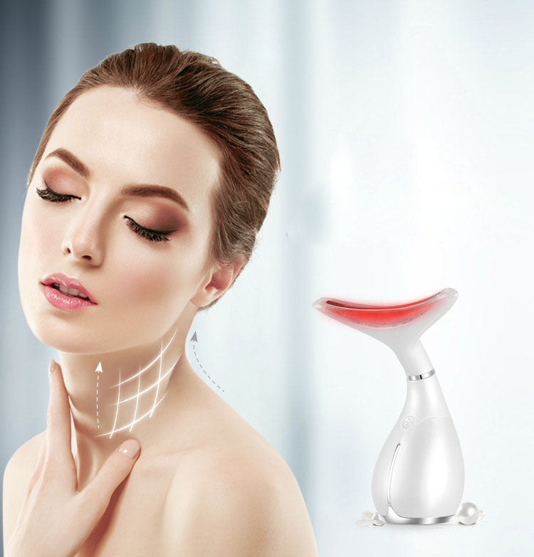 JMT-810634 Neck Protector Beauty Device - ABS Material, Compact Size, 3.3-4.2V, 650 mAh Battery