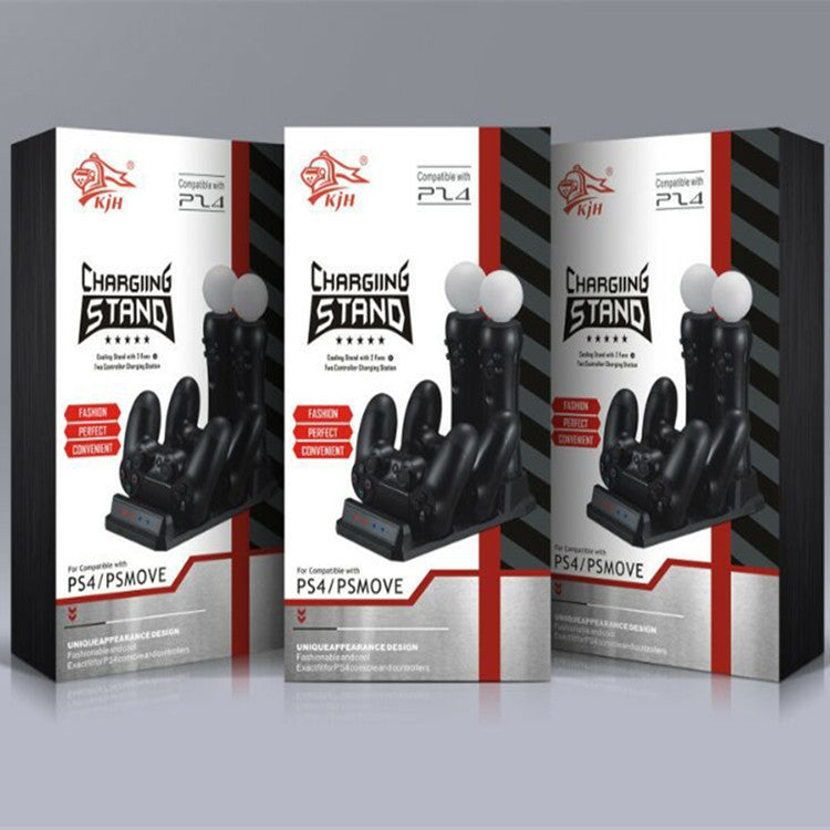 JMT-810698 Dual Charging Station for PS4 and PSmove Controllers