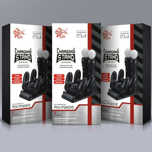 JMT-810698 Dual Charging Station for PS4 and PSmove Controllers