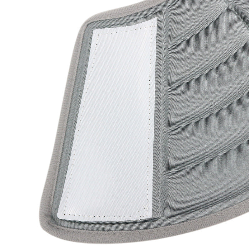 JMT-810890 Elizabethan Dog Collar Ring, Soft Anti-Lick and Anti-Bite Design in Black and Gray, Available in Sizes S, M, L