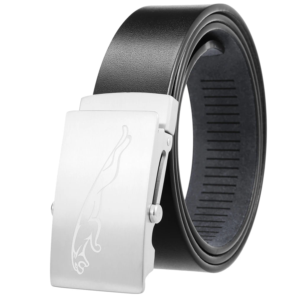 JMT-811146 Customizable Stainless Steel Men's Belt with Logo Option - Model LY36-61541-8