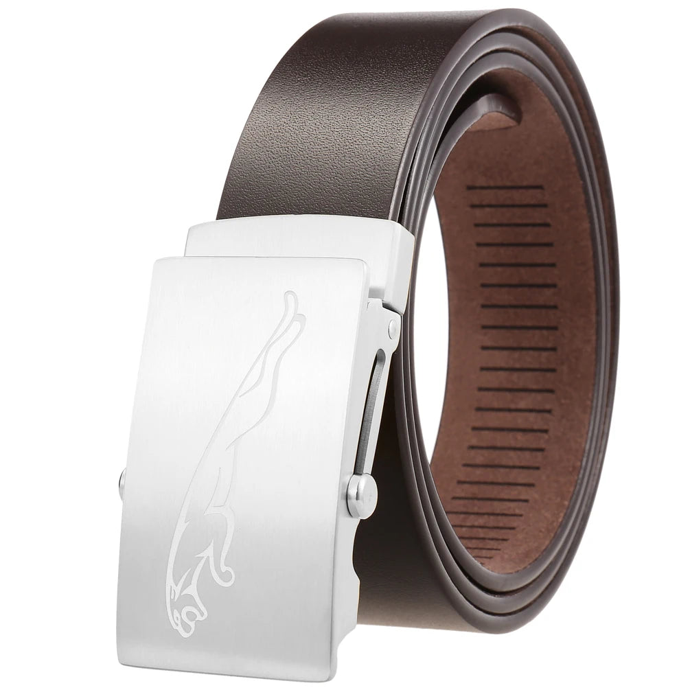 JMT-811146 Customizable Stainless Steel Men's Belt with Logo Option - Model LY36-61541-8