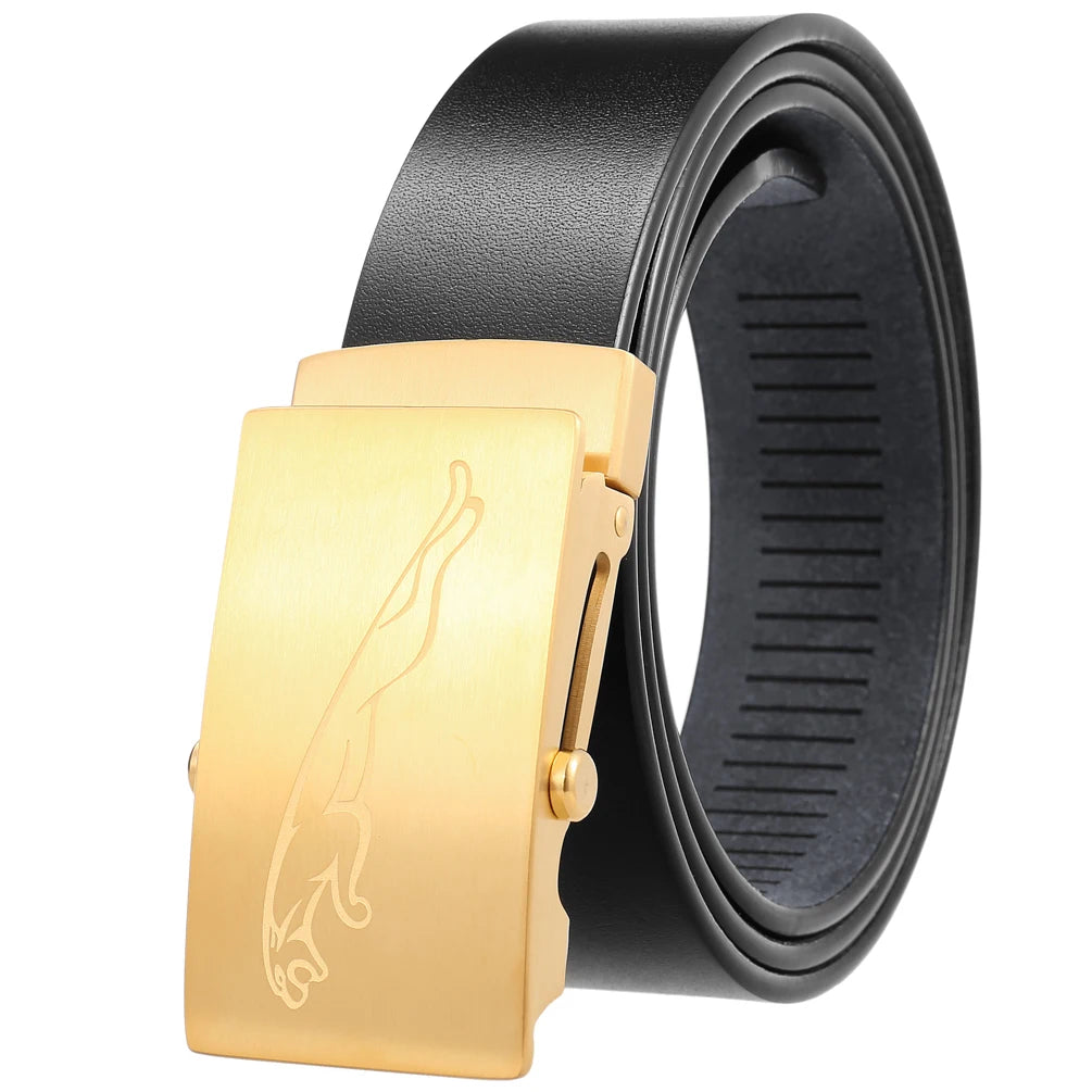 JMT-811146 Customizable Stainless Steel Men's Belt with Logo Option - Model LY36-61541-8