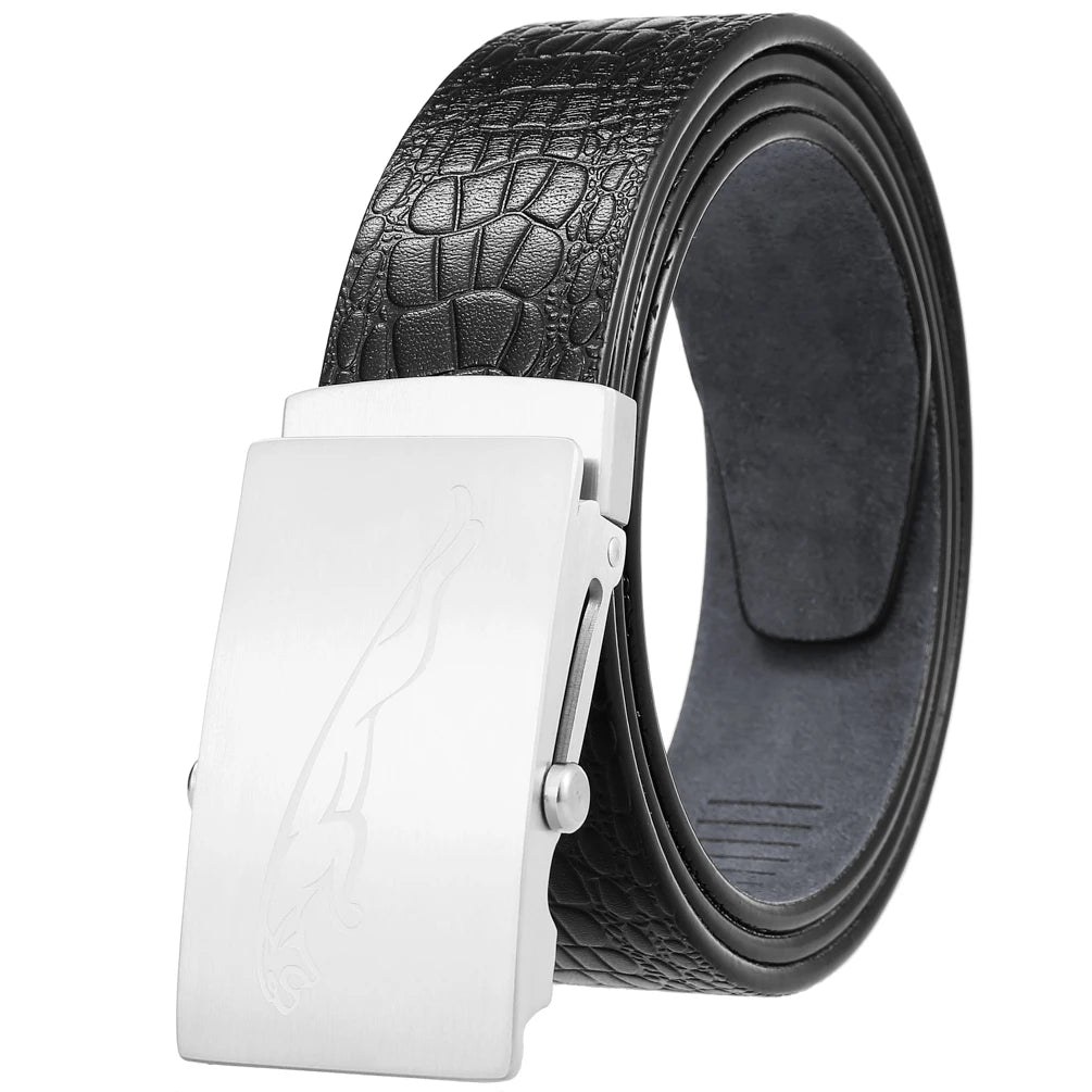 JMT-811146 Customizable Stainless Steel Men's Belt with Logo Option - Model LY36-61541-8