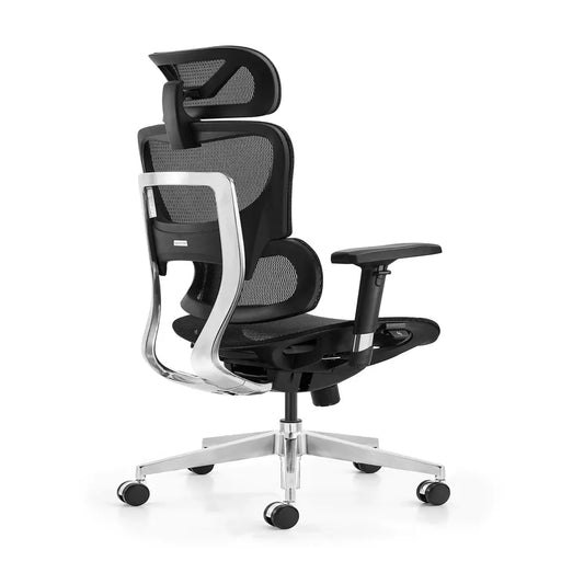 JMT-811146 Ergonomic Executive Office Chair with Lumbar Support and Revolving Fabric Design