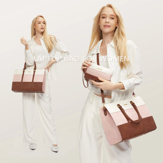 JMT-811210 Fashionable Women's Handbag Set for Office and Business - Waterproof Crossbody and Tote for Laptops