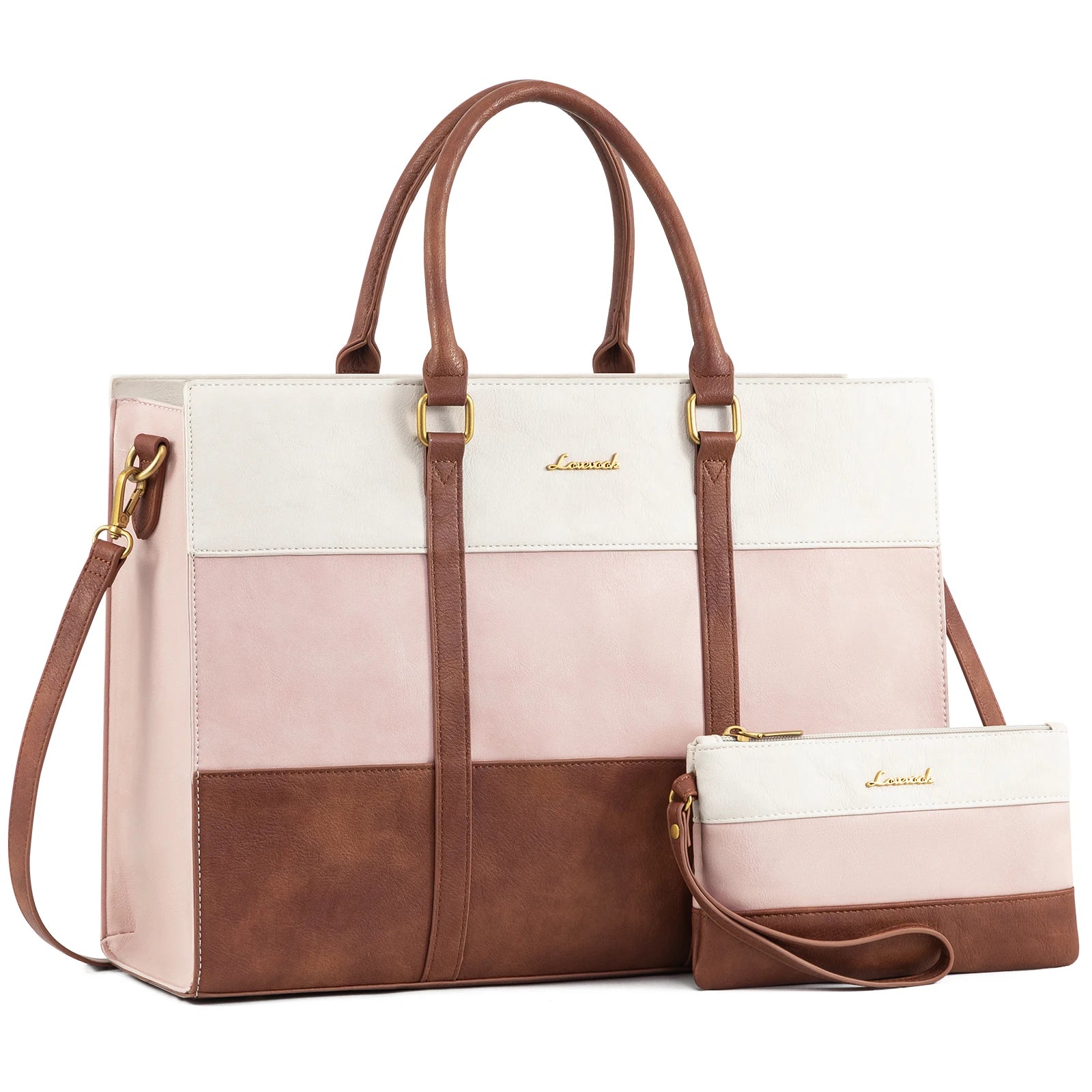 JMT-811210 Fashionable Women's Handbag Set for Office and Business - Waterproof Crossbody and Tote for Laptops