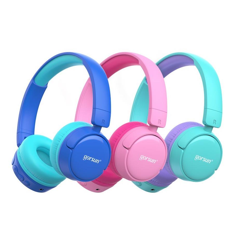JMT-811210 Folding Children's Stereo Headset with Voice Control and Adjustable Volume