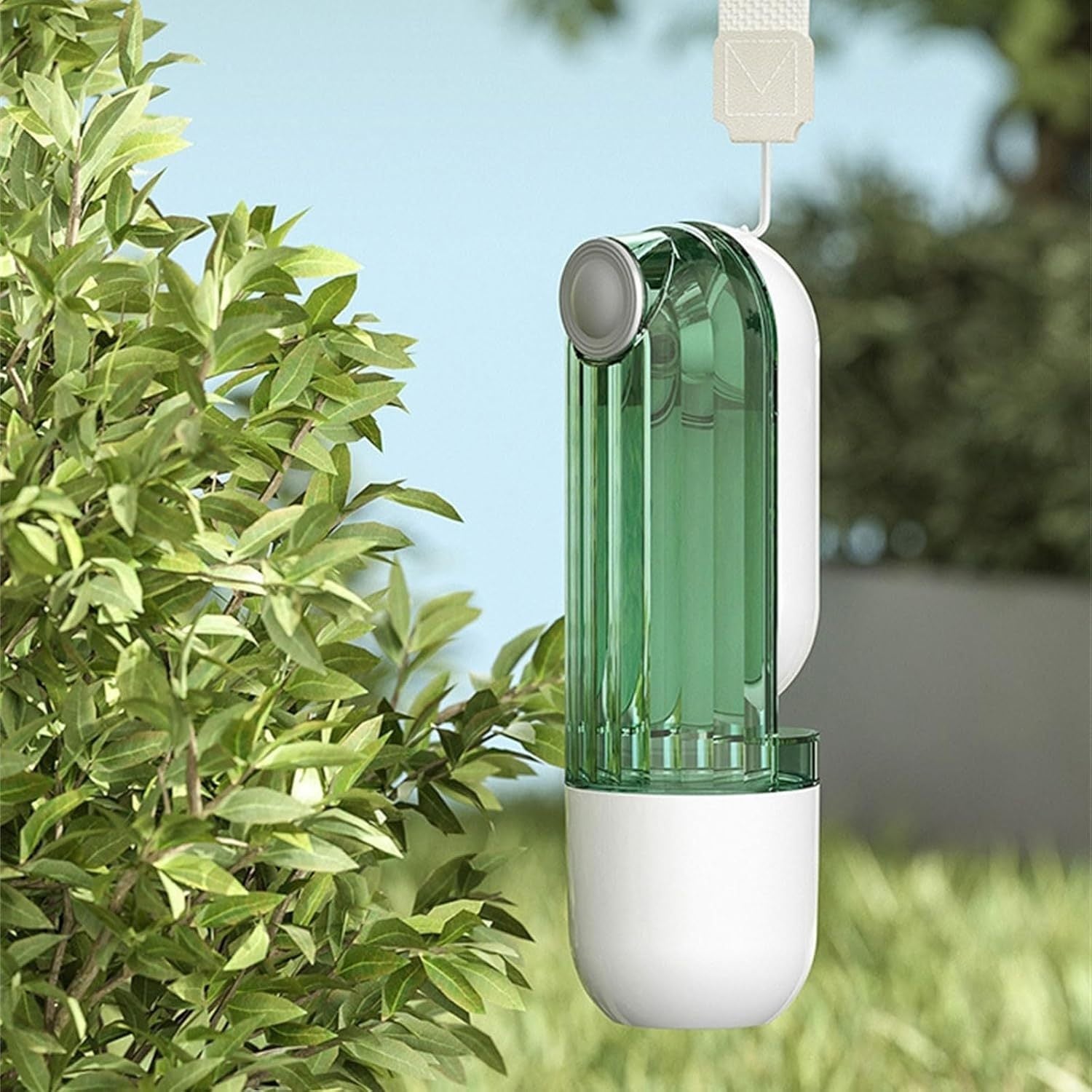 JMT-811210 Portable Leak-Proof Dog Water Bottle with Food Dispenser for Outdoor Activities